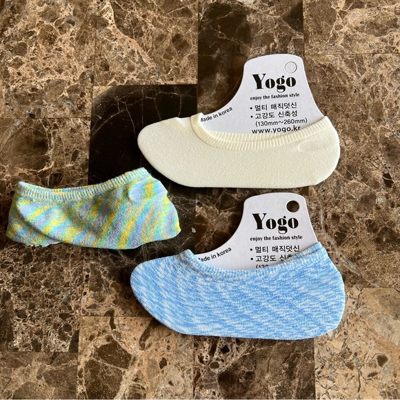 Bundle of 3 Women No Show Socks - Picture 3 of 3